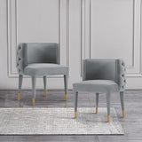 Maya Dining Chair in Grey - Ornate Home
