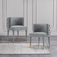 Maya Dining Chair in Grey - Ornate Home