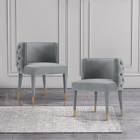 Maya Dining Chair in Grey - Ornate Home