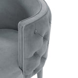 Maya Dining Chair in Grey (set of 2) - Ornate Home