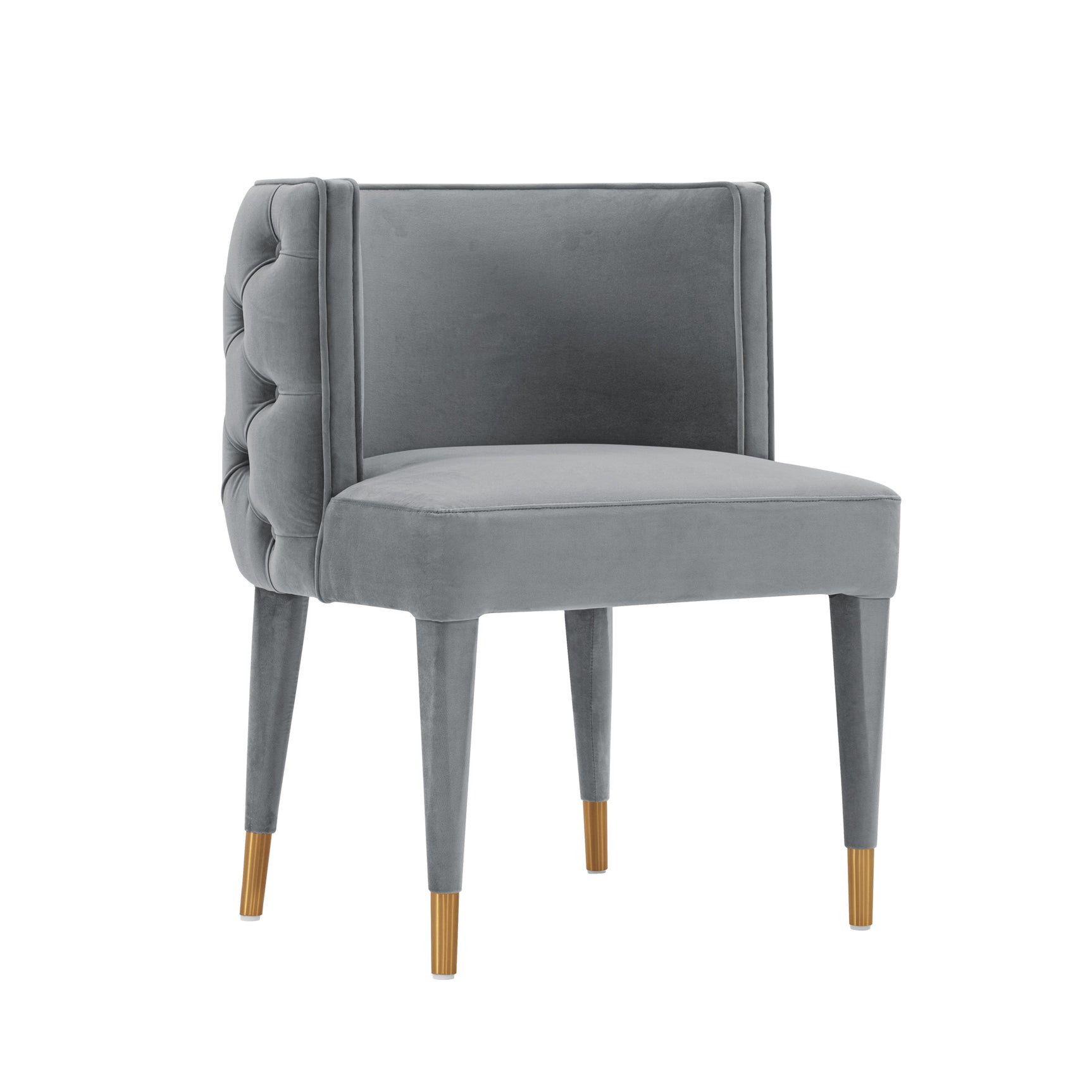 Maya Dining Chair in Grey (set of 2) - Ornate Home