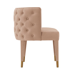 Maya Dining Chair in Nude (set of 2) - Ornate Home