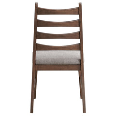 Mayah Gray/Walnut Side Chair (Set of 2) - Ornate Home