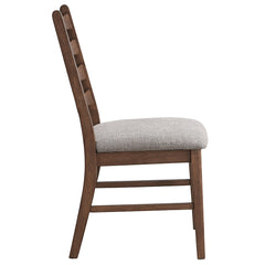 Mayah Gray/Walnut Side Chair (Set of 2) - Ornate Home