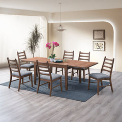 Mayah Walnut Dining Table - Ornate Home