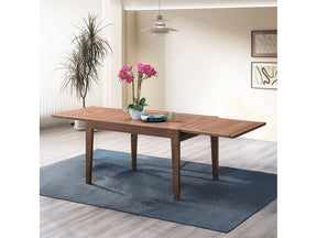 Mayah Walnut Dining Table - Ornate Home