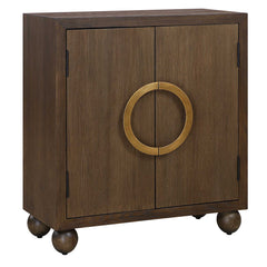 Mayenne Oak 2 Door Wood Cabinet - Ornate Home