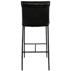 Mayer Black Bar Stool - Ornate Home