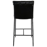 Mayer Black Counter Stool - Ornate Home