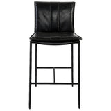 Mayer Black Counter Stool - Ornate Home
