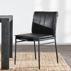 Mayer Black Dining Chair (Set of 2) - Ornate Home