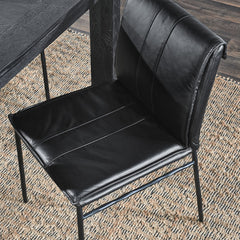 Mayer Black Dining Chair (Set of 2) - Ornate Home