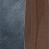 Mayer Leather Ocean Blue Dining Chair (Set of 2) - Ornate Home
