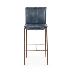 Mayer Ocean Blue Barstool - Ornate Home