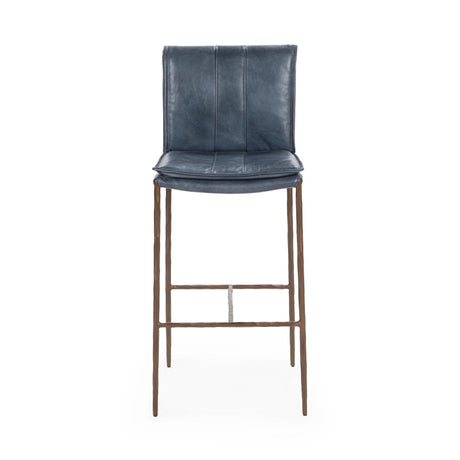 Mayer Ocean Blue Barstool - Ornate Home