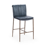 Mayer Ocean Blue Counter Stool - Ornate Home