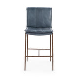 Mayer Ocean Blue Counter Stool - Ornate Home
