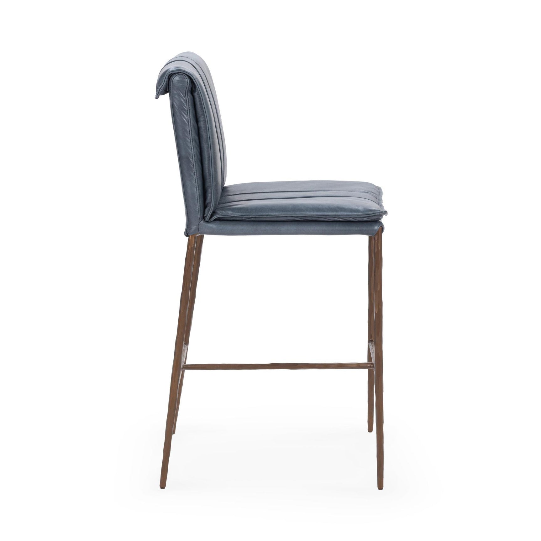 Mayer Ocean Blue Counter Stool - Ornate Home
