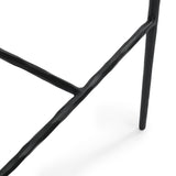 Mayer Pewter Gray Bar Stool - Ornate Home