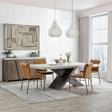 Mayer Tan Dining Chair (Set of 2) - Ornate Home