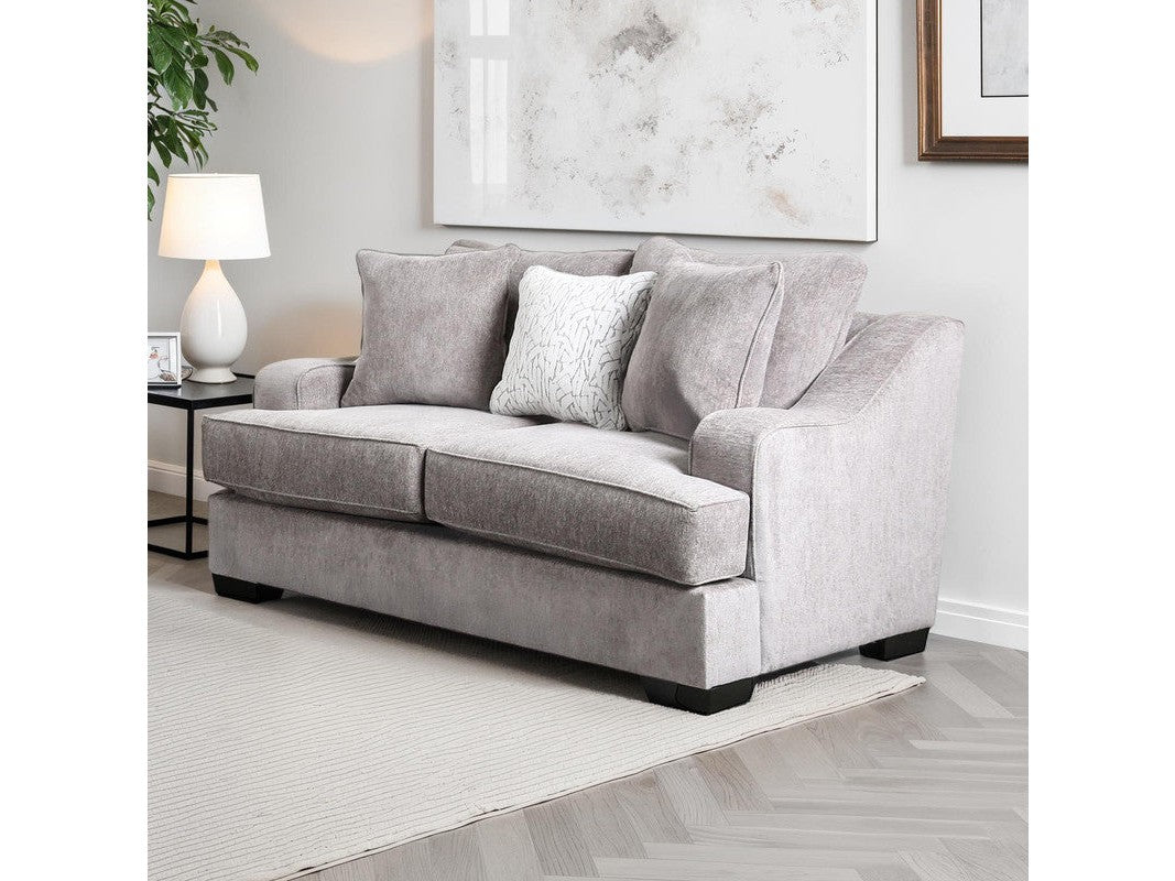 Mayfield Gray Loveseat - Ornate Home