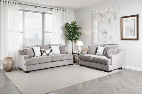 Mayfield Gray Oversized Sofa - Ornate Home