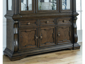 Maylee Brown Dining Buffet - Ornate Home