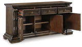 Maylee Brown Dining Buffet - Ornate Home