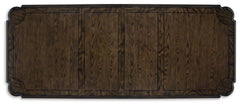 Maylee Dark Brown Dining Extension Table - Ornate Home