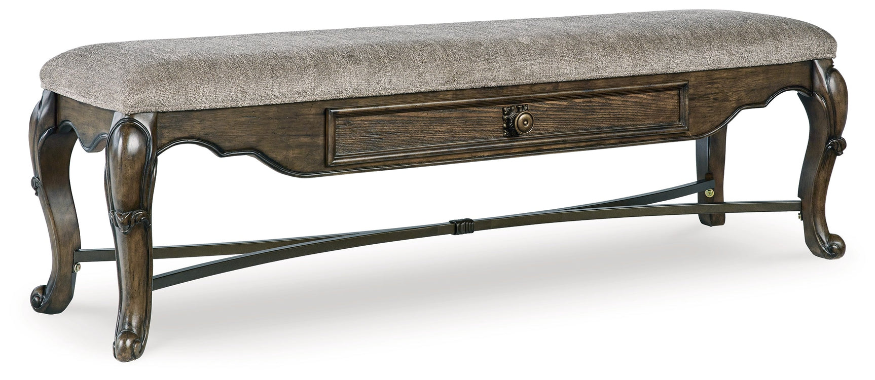 Maylee Dark Brown Dining Table, 2 Chairs and Bench (Online Special Price) - Ornate Home