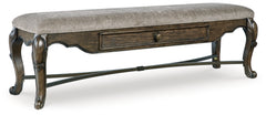Maylee Dark Brown Dining Table, 2 Chairs and Bench - Ornate Home