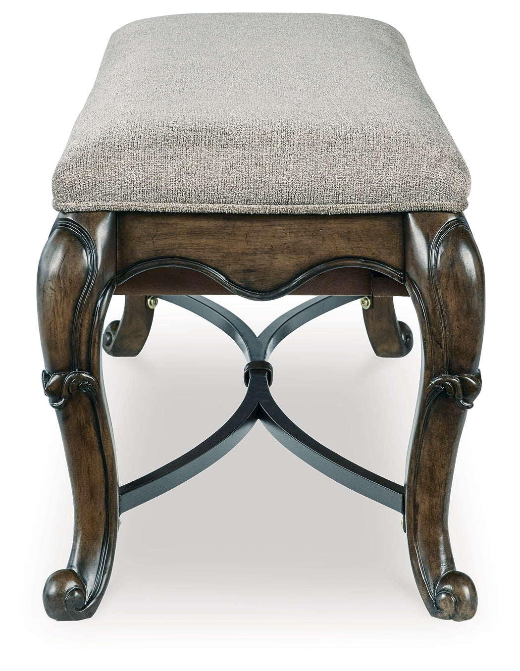 Maylee Dark Brown Dining Table, 2 Chairs and Bench - Ornate Home