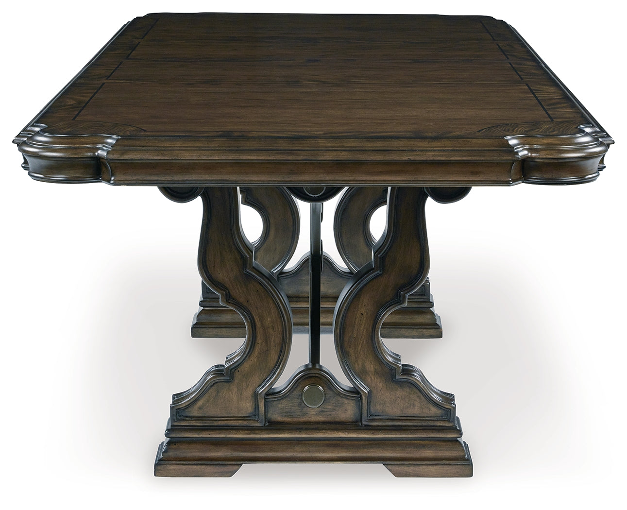 Maylee Dark Brown Dining Table and 6 Chairs (Online Special Price) - Ornate Home