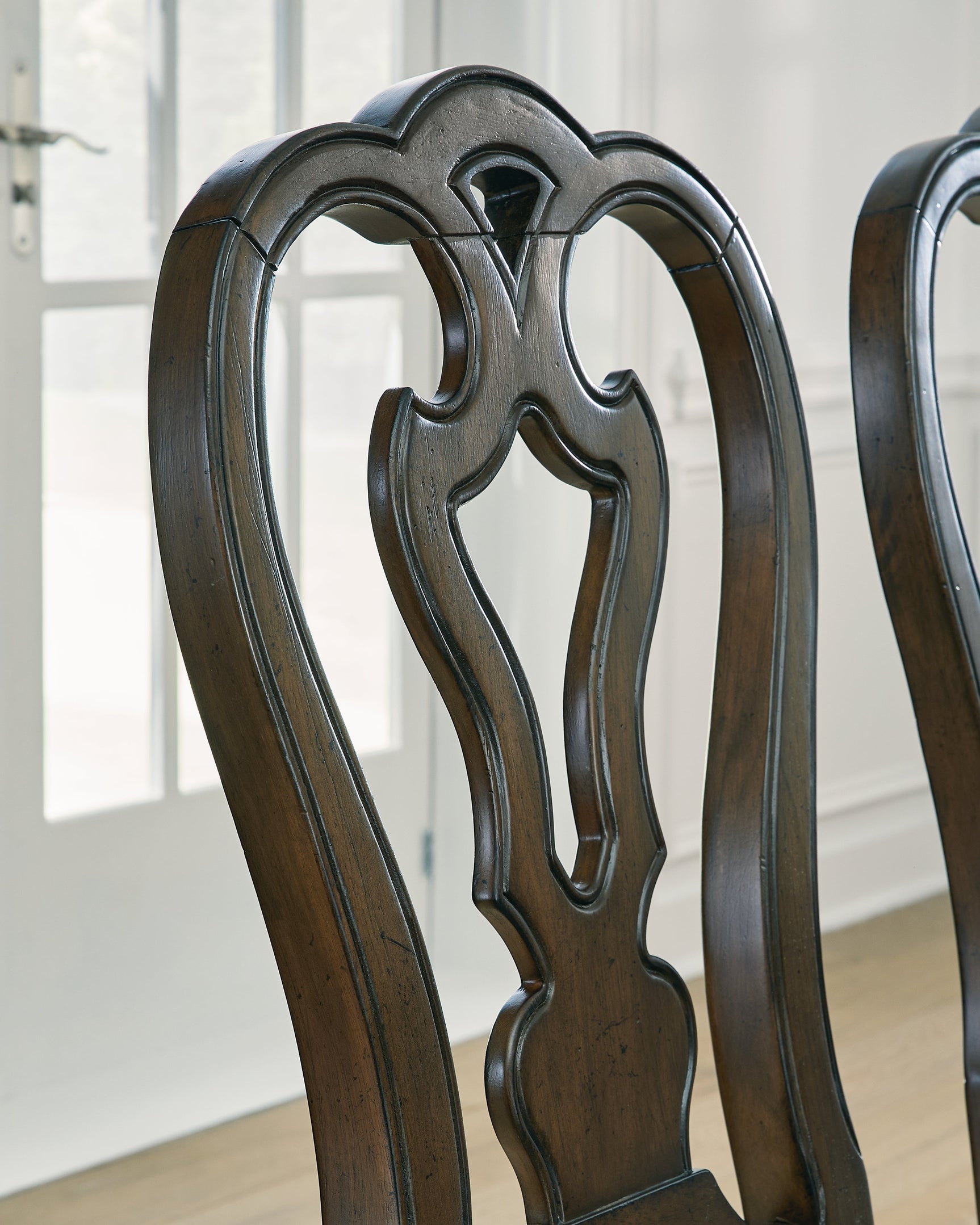 Maylee Dark Brown Dining Table and 6 Chairs (Online Special Price) - Ornate Home