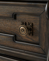 Maylee Dark Brown Dresser and Mirror (Online Special Price) - Ornate Home