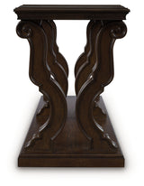 Maylee Dark Brown Sofa Table (Online Special Price) - Ornate Home