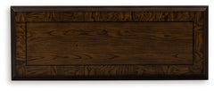 Maylee Dark Brown Sofa Table - Ornate Home