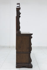 Maylee  King Upholstered Bed & Dresser & Mirror & Chest & 2 Nightstands - Ornate Home