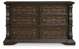 Maylee King Upholstered Bed, Dresser and 2 Nightstands (Online Special Price) - Ornate Home