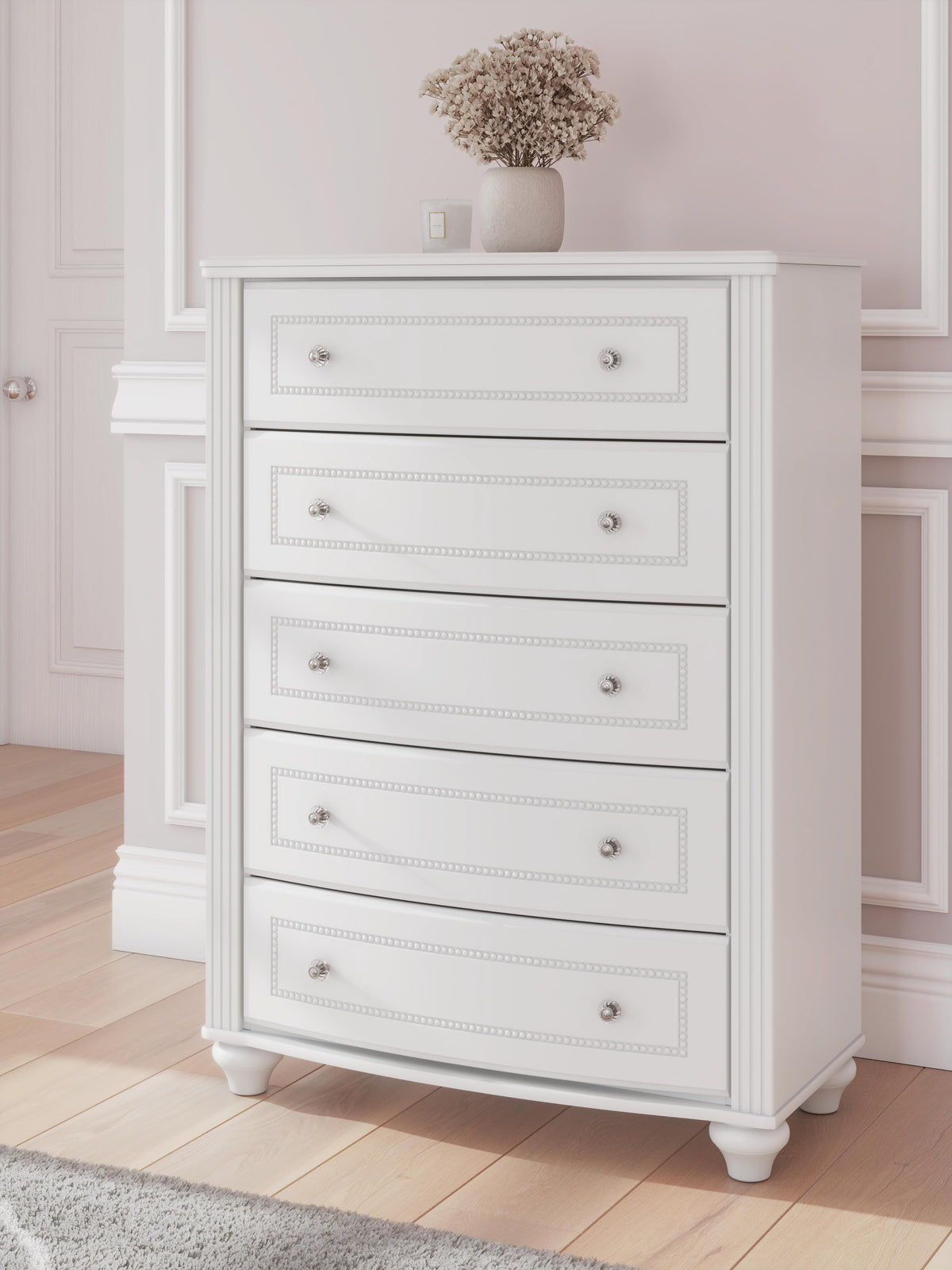 Maylilly White Chest of Drawers (Online Special Price) - Ornate Home