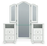 Maylilly White Vanity with Mirror (Online Special Price) - Ornate Home