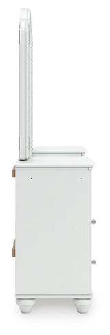 Maylilly White Vanity with Mirror (Online Special Price) - Ornate Home