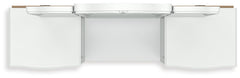 Maylilly White Vanity with Mirror - Ornate Home