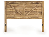 Maystonna Brown King Crossbuck Panel HDBD - Ornate Home