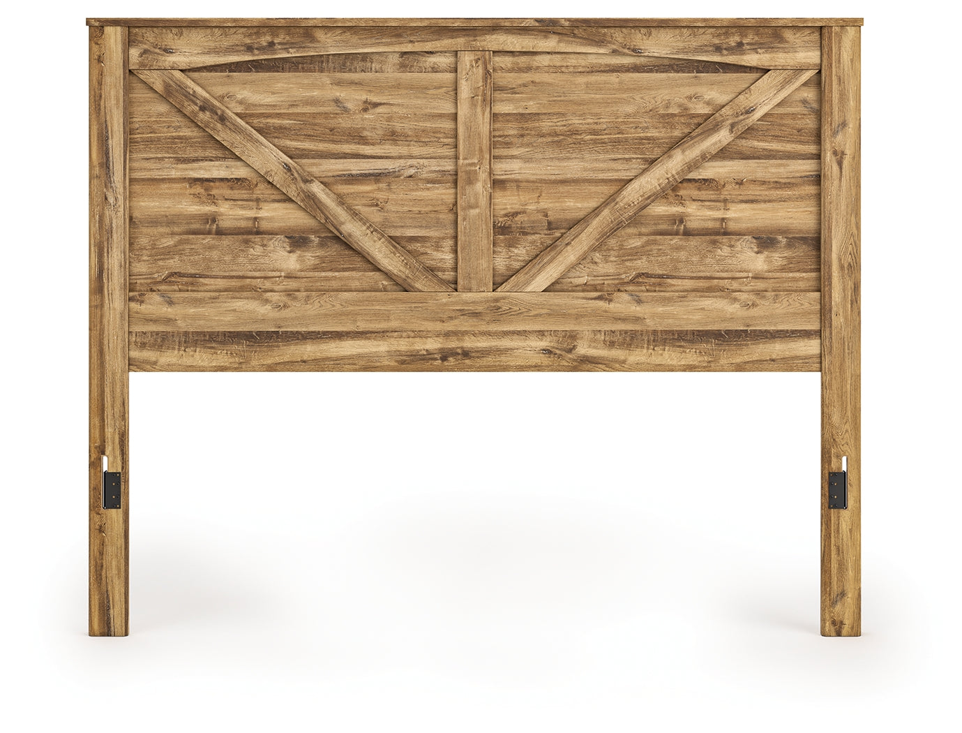 Maystonna Brown King Crossbuck Panel HDBD - Ornate Home