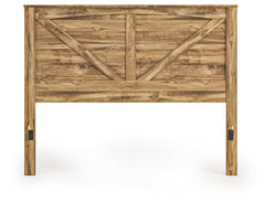 Maystonna Brown King Crossbuck Panel HDBD - Ornate Home