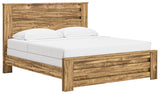Maystonna Brown King Panel Bed (Online Special Price) - Ornate Home