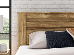 Maystonna Brown King Panel Bed - Ornate Home