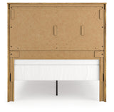 Maystonna Brown Queen Crossbuck Panel Bed, Dresser and Mirror - Ornate Home