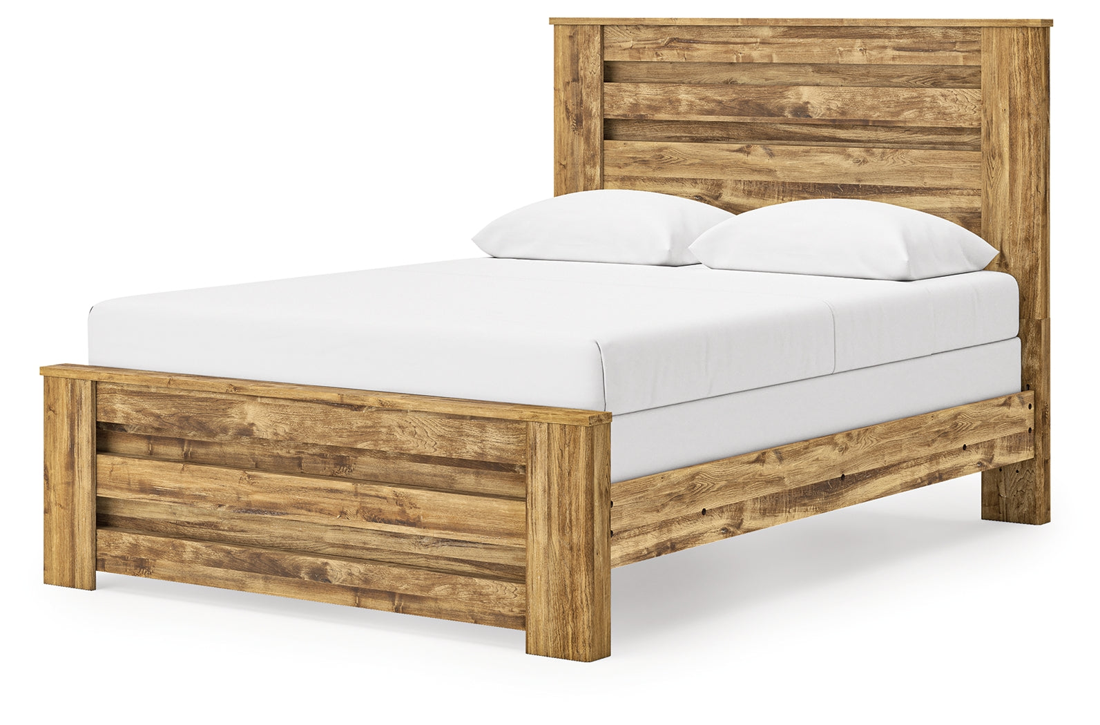 Maystonna Brown Queen Panel Bed, Dresser and Mirror (Online Special Price) - Ornate Home